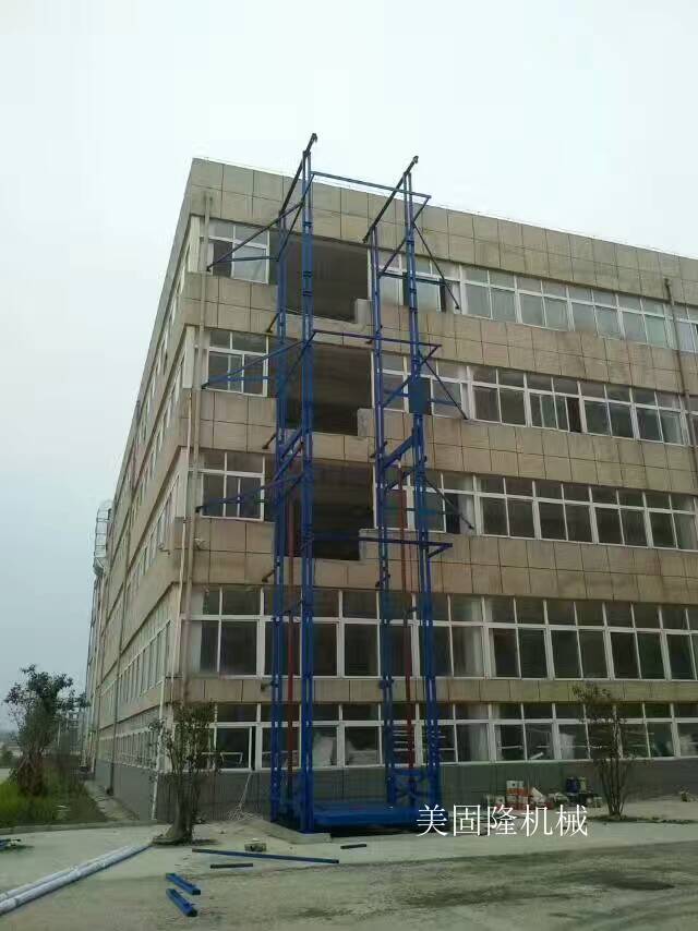 昌都室外双臂导轨式升降机厂家